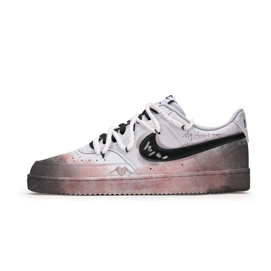 Nike Nike Court Vision 1 P.M.S Dreamy Star Color Slip Resistant Abrasion Resistant Low top Skateboard Shoes Men's