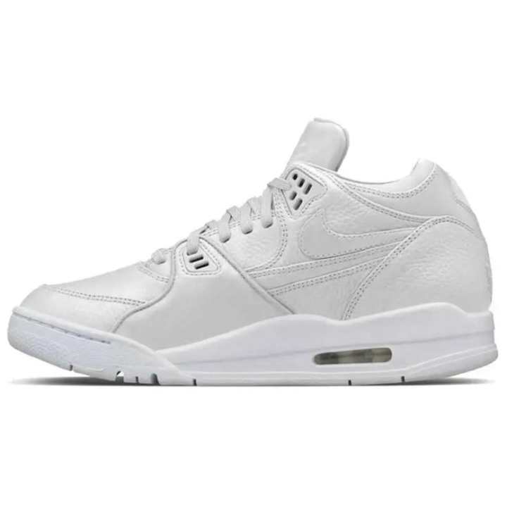 Nike Nike Air Flight 89 Coverage Cushioning Coverage Cushioning Mid top Skateboard Shoes Men's White