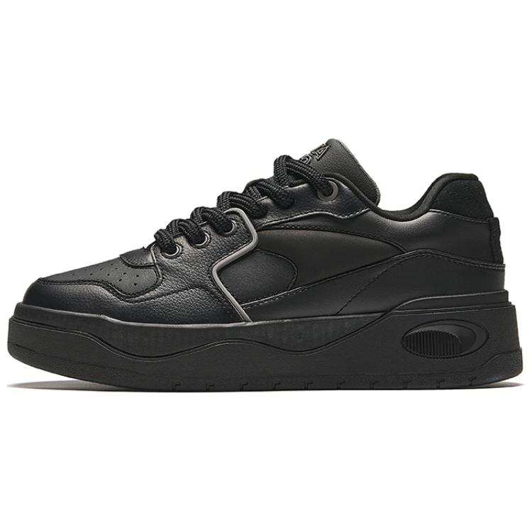 Anta 982EVO Abrasion Resistant Low top Skateboard Shoes Men's Black