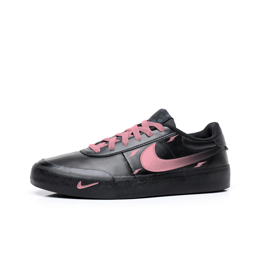 Nike Nike Court Shot Little Lightning Leather Abrasion Resistant Lightweight Wear resistant And Lightweight Low top