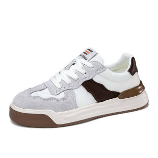 SAIFEINU Cushioning Lightweight Breathable Height Increasing Low top Skateboard Shoes Men's