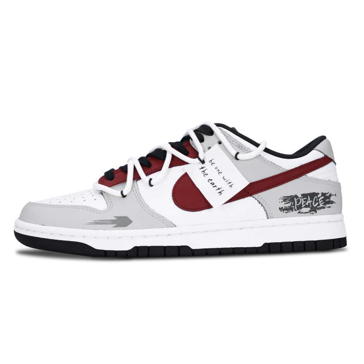 Nike Nike Dunk Low top Skateboard Shoes Unisex Light Gray