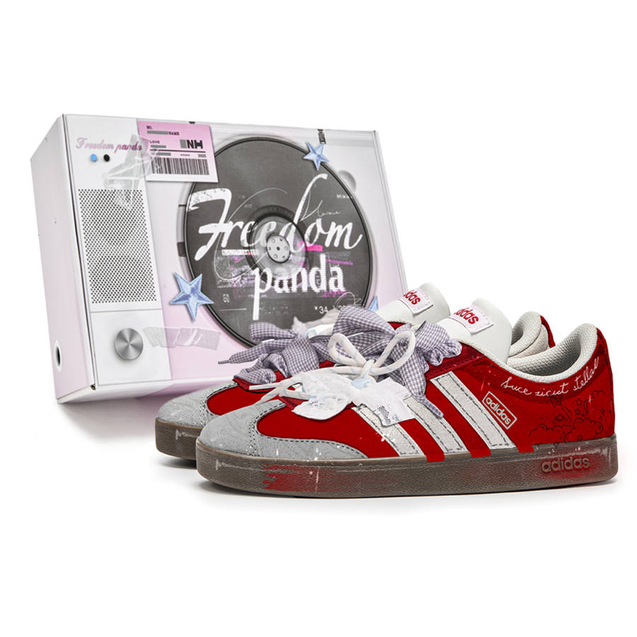 Adidas Neo VL Court 2.0 Lifestyle Box, Good Luck Here Slip Resistant And Breathable Slip Resistant And Breathable