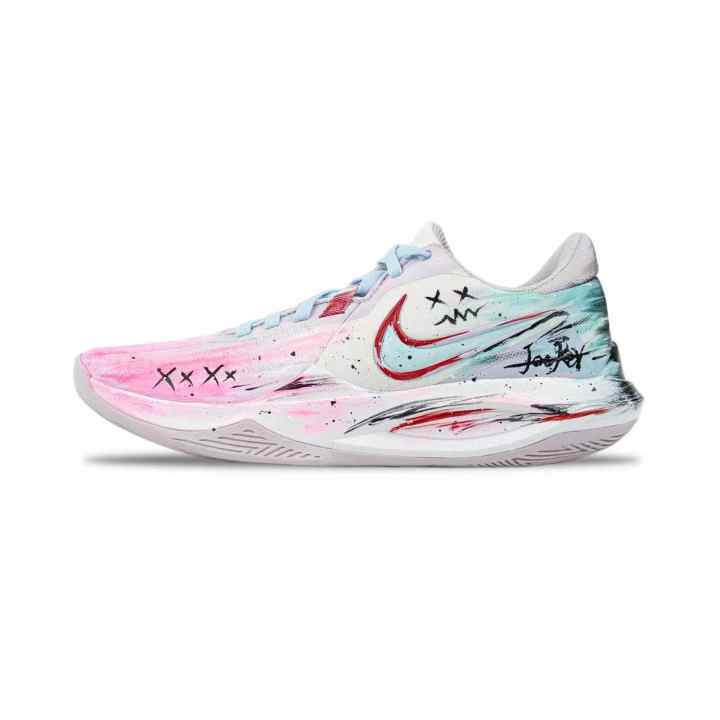 Nike Nike Precision 6 Iridescent Graffiti Mesh, Textile Wear resistant And Lightweight Low top Basketball Shoes Men's