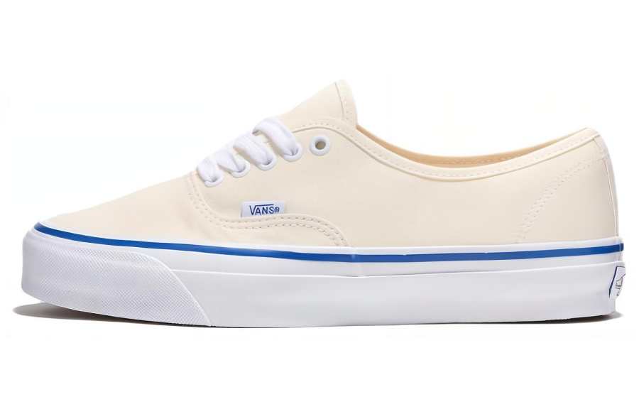 Vans Premium Authentic 44 Fashion Low top Skateboard Shoes Unisex Beige