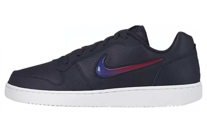 Nike Nike EBERNON Low Coverage Slip Resistant Low top Skateboard Shoes Unisex Black