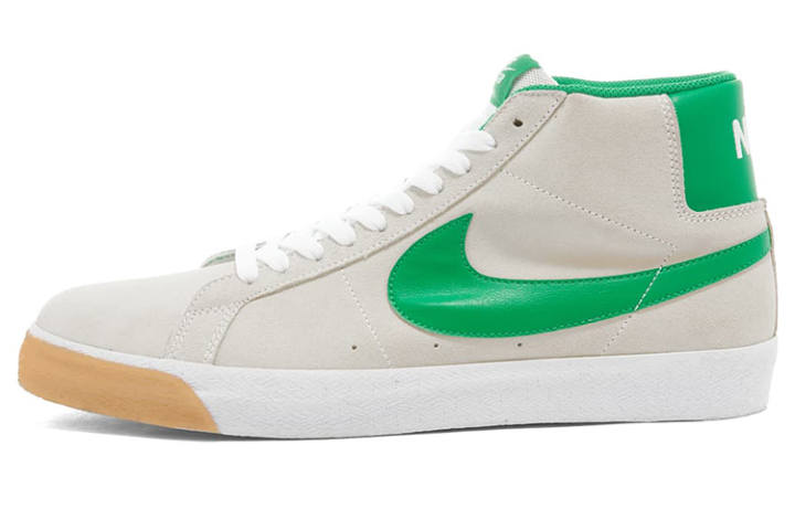 Nike Nike Sb Zoom Blazer Mid Summit White Lucky Green