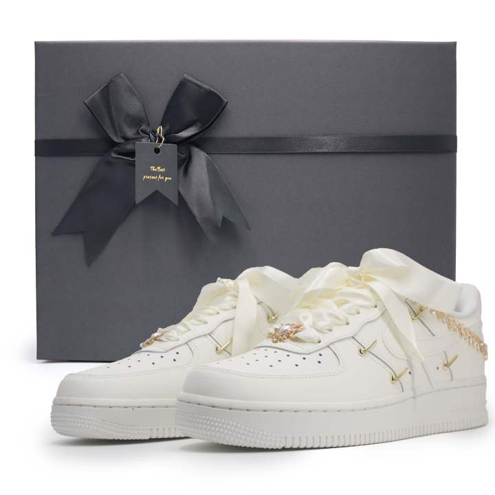 Nike Nike Air Force 1 Abrasion Resistant Height Increasing Abrasion Resistant Height Increasing Low top Skateboard Shoes