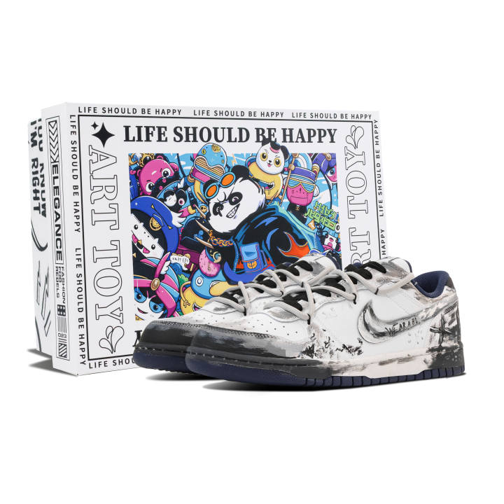 Nike Nike Big Drawing Realm, Divination Night Cushioning Abrasion Resistant Cushioning, Wear Resistant Low top