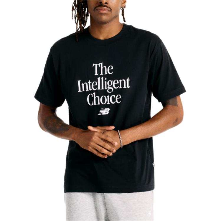 New Balance New Balance T Shirts Men's Black Crew Neck