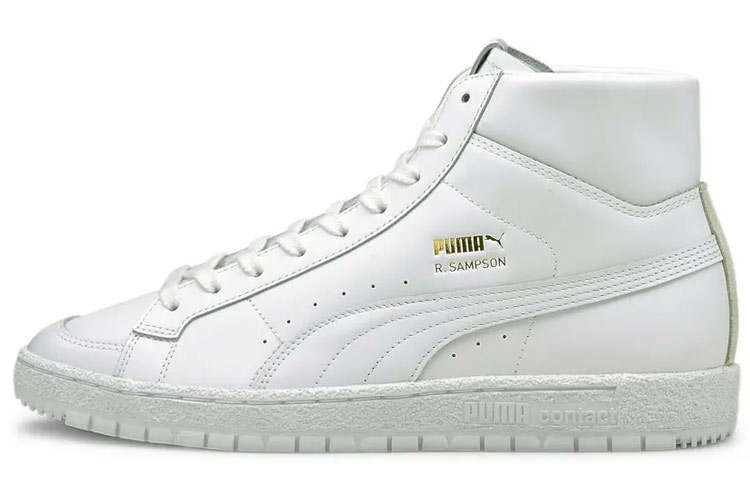 PUMA Ralph Sampson 70 Mid Suit Trainers Board Shoes White