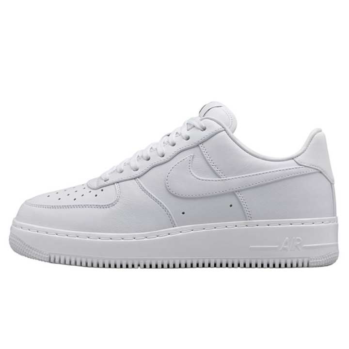 Nike Nike Air Force 1 Slip Resistant Abrasion Resistant Low top Skateboard Shoes Unisex White
