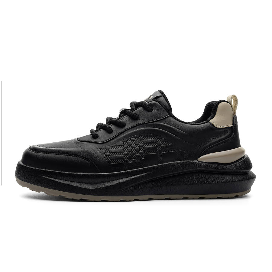 JEEP SPIRIT Darth Vader Waterproof Cushioning Abrasion Resistant Lightweight Height Increasing Low top Skateboard Shoes