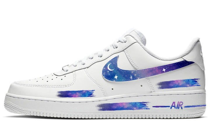Nike Nike Air Force 1 Skateboard Shoes Women's Low Top White/Blue