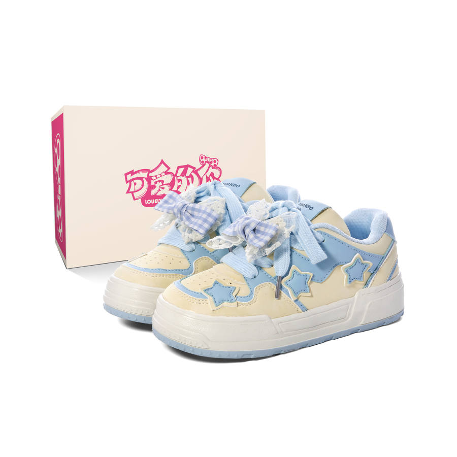 KEAIDENI Low top Skateboard Shoes Women's