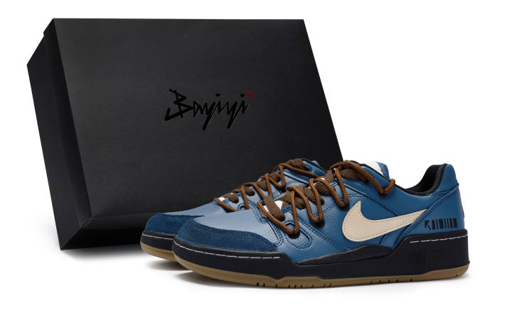 Nike Nike Full Force 811 Manufacturing, Denim Huichao, Special Shoe Box Vintage Slip Resistant Abrasion Resistant Low top