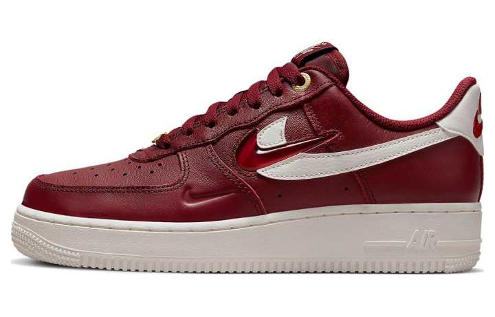Nike Nike Air Force 1 Low '07 Premium History Of Logos Team Red Women's