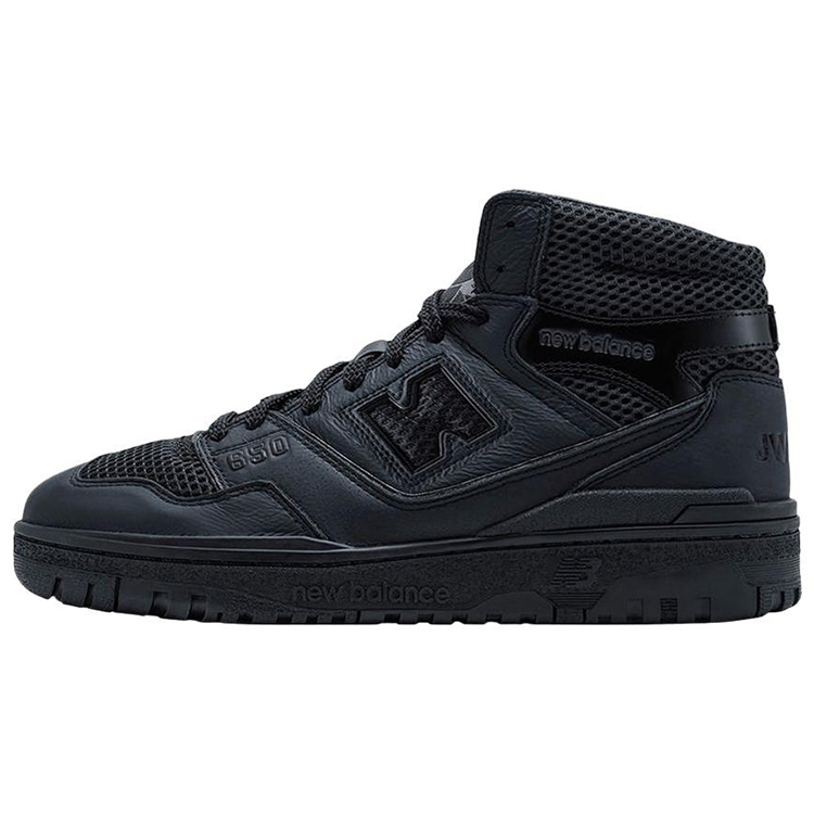 New Balance New Balance x MAN NB 650 Cushioning Abrasion Resistant Cushioning, Wear Resistant Mid top Skateboard Shoes Men's Black