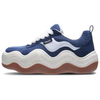 Heyday Low top Skateboard Shoes Unisex Blue White