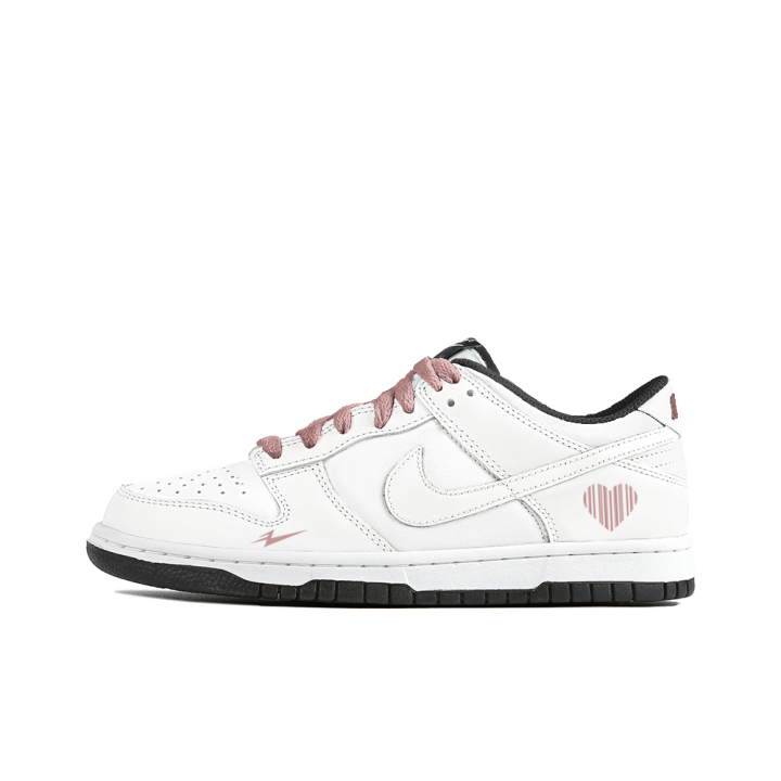 Nike Nike Dunk Slip Resistant Abrasion Resistant Low top Skateboard Shoes Unisex White