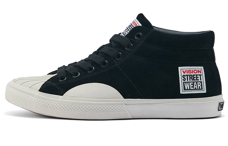 Vision Street Wear High top Skateboard Shoes Unisex Black