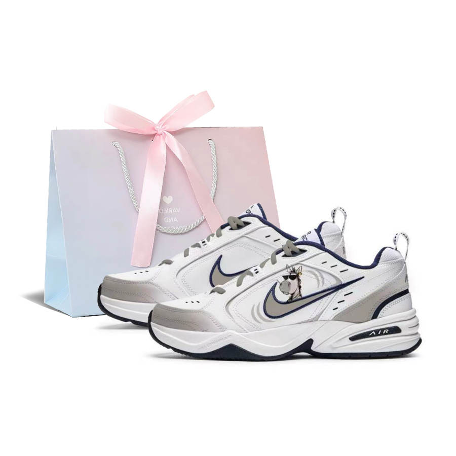 Nike Nike Air Monarch 4 1 Pack Pony Cushioning Abrasion Resistant Lightweight Cushioning Abrasion Resistant Lightweight