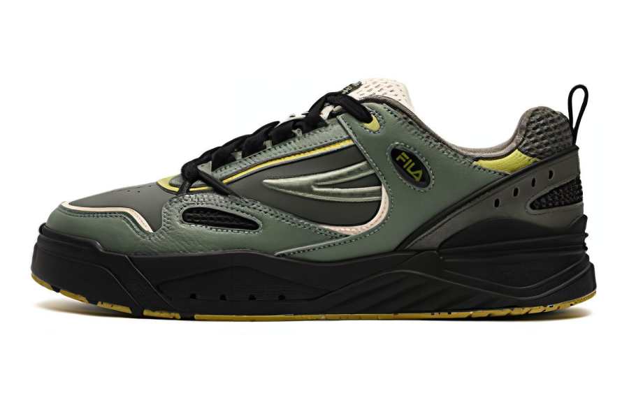 FILA SLAM Comfortable Abrasion Resistant Low top Skateboard Shoes Men's Green