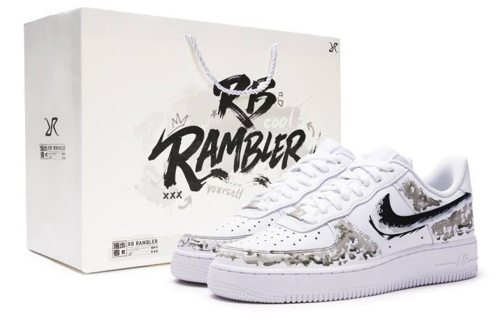 Nike Nike Air Force 1 Abrasion Resistant Low top Skateboard Shoes Unisex Black White