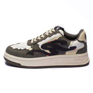 REMEDY Coverage, Abrasion Resistant, Lightweight, And Breathable Mid top Skateboard Shoes Unisex Dark Gray