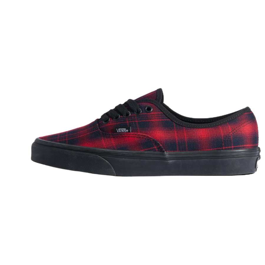 Vans Vans Authentic Skateboard Shoes Unisex Dark Blue Red
