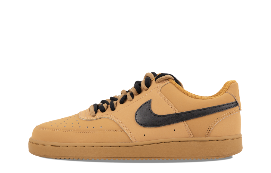 Nike Nike Court Vision 1 Slip Resistant Abrasion Resistant Low top Skateboard Shoes Unisex Black Brown