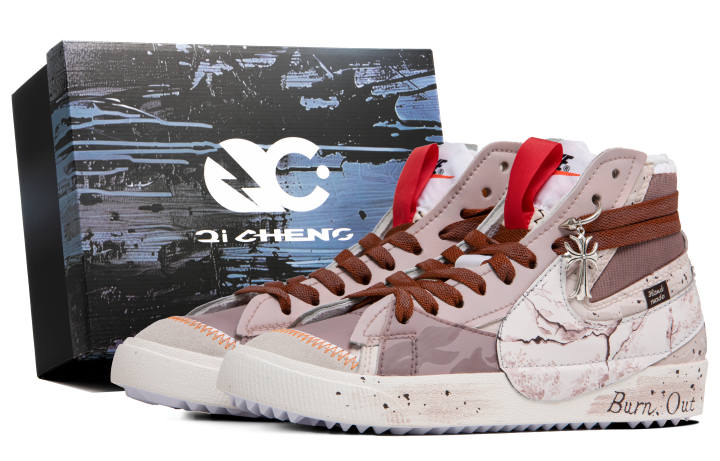 Nike Nike Blazer Slip Resistant, Abrasion Resistant, Lightweight Slip Resistant, Abrasion Resistant, Lightweight Mid top