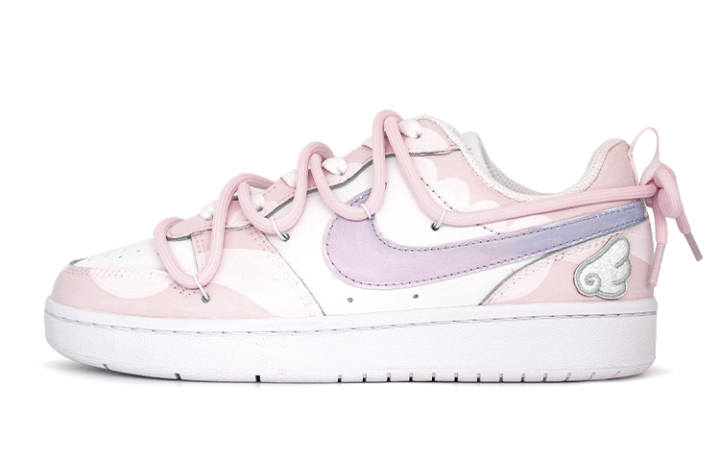 Nike Nike Court Borough Low 2 Low top Skateboard Shoes Women's Pink White