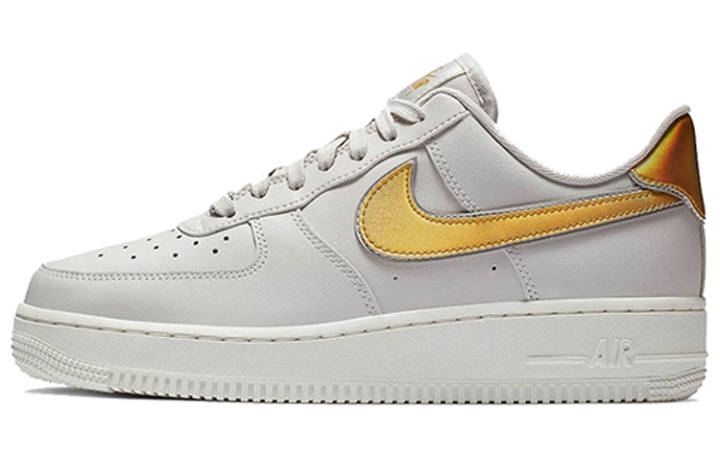 Nike Nike Air Force 1 Low Metallic Platinum Metallic Gold Women's