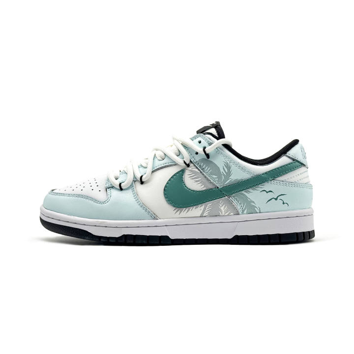 Nike Nike Dunk Qinghe Creative, Mint Yeah Low top Skateboard Shoes Men's White Cyan