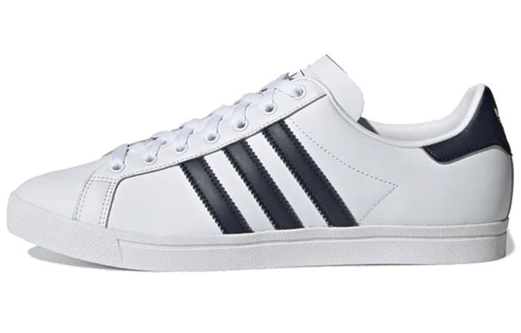 Adidas Originals Coast Star Comfortable Slip Resistant Lightweight Low top Skateboard Shoes Unisex Navy White