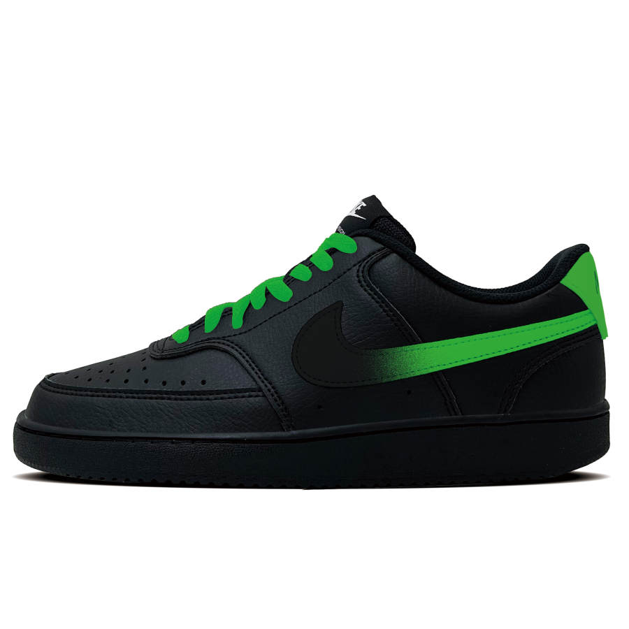 Nike Nike Court Vision 1 Dark Green Frontline Abrasion Resistant Abrasion Resistant Low top Skateboard Shoes Men's Green