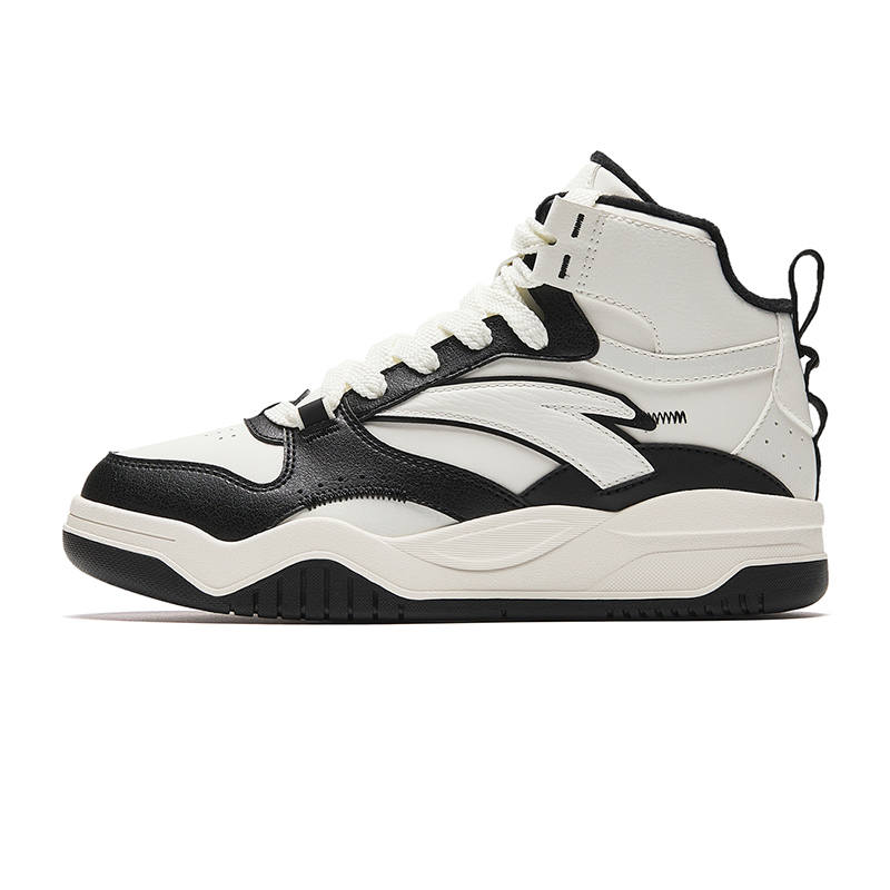 Anta Grand Slam Wave Shoe Comfortable Slip Resistant Quick Dry High top Skateboard Shoes Women's White