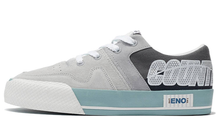 Li-Ning Li Ning CF Tracing The One Cushioning, Wear Resistant Low top Skateboard Shoes Men's Gray