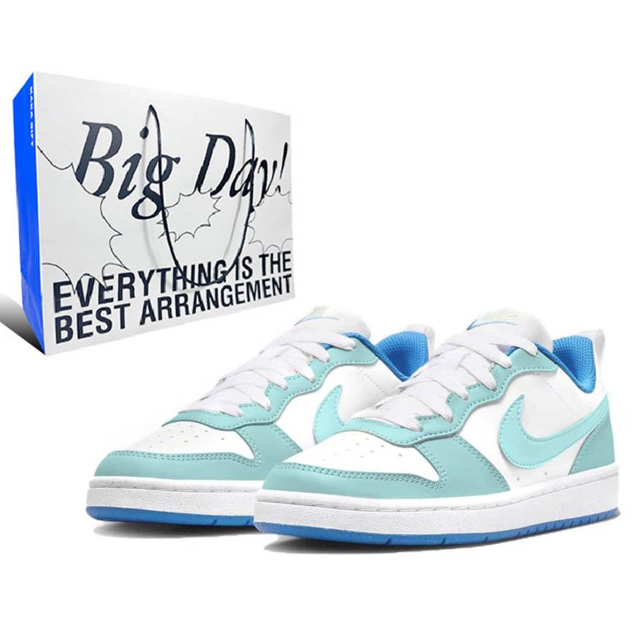 Nike Nike Court Borough Low top Skateboard Shoes Unisex Blue White