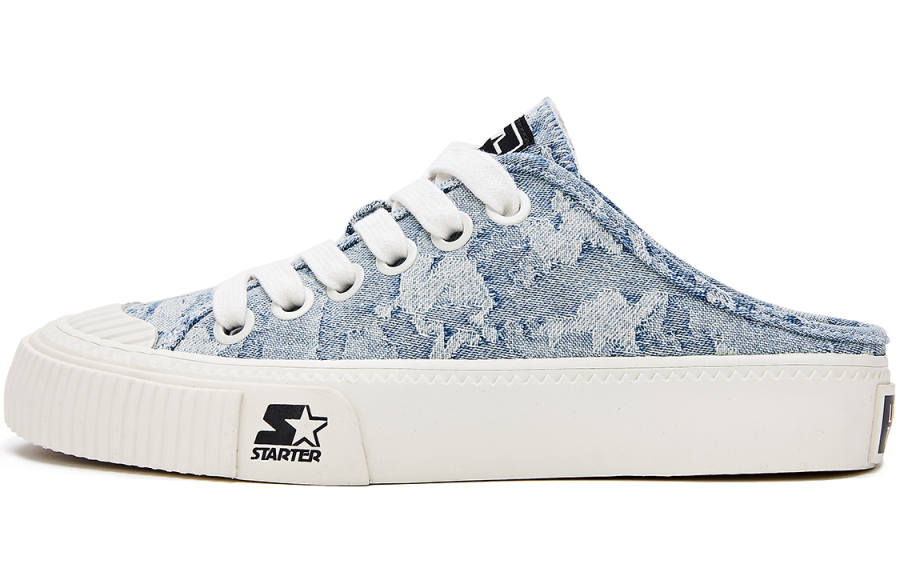 STARTER STARTER Breathable Low top Skateboard Shoes Women's Denim Blue
