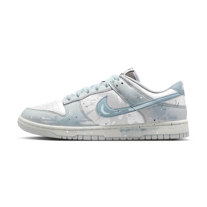 Nike Nike Dunk Low top Skateboard Shoes Unisex Blue Gray