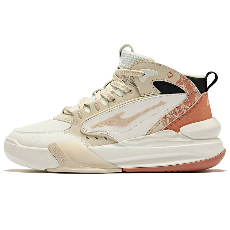 Erke Tang Palace Night Garden 3 Slip Resistant Abrasion Resistant High top Skateboard Shoes Women's