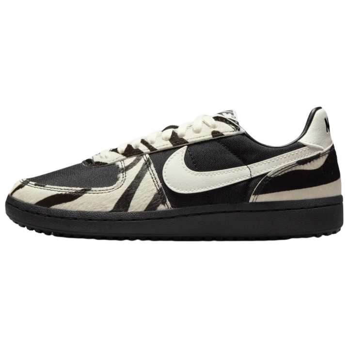 Nike Nike Field General Canvas Leather Skateboard Shoes Women's White Black
