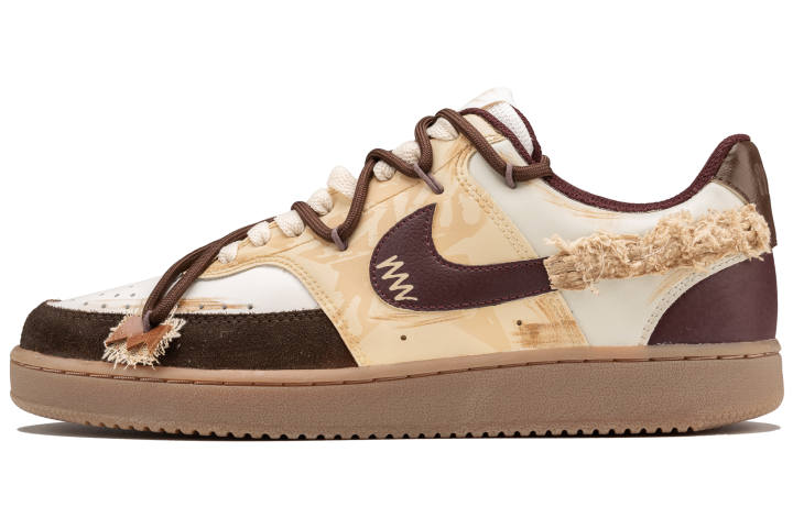 Nike Nike Abrasion Resistant Low top Skateboard Shoes Men's Brown Red