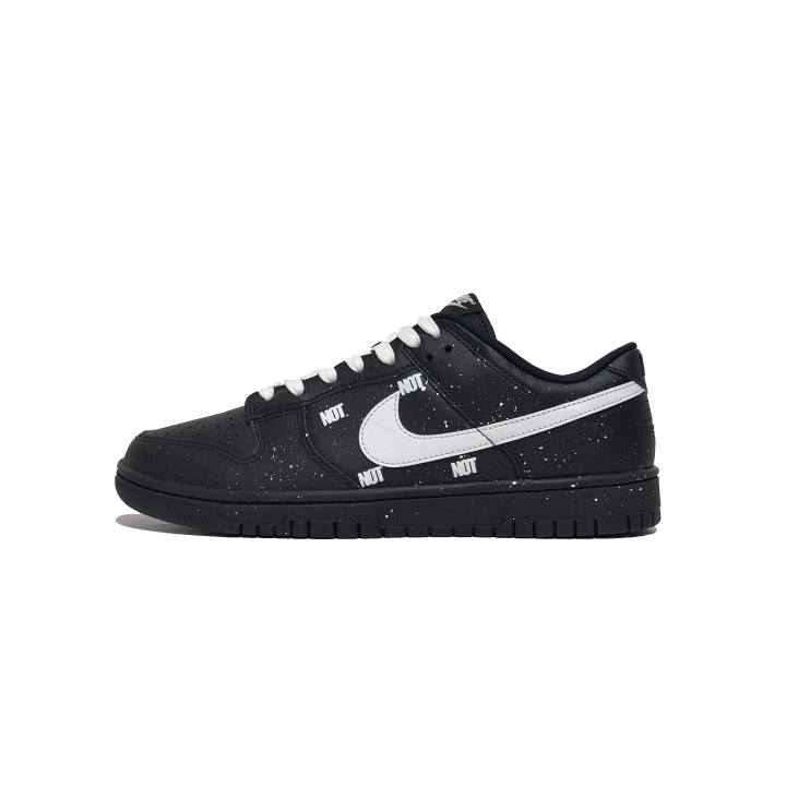 Nike Nike Dunk Vast And Boundless Lightweight And Breathable Low top Skateboard Shoes Unisex Black