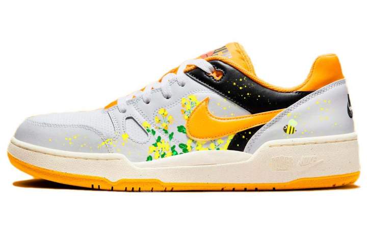 Nike Nike Full Force Skateboard Shoes Men's Low Top Yellow/White