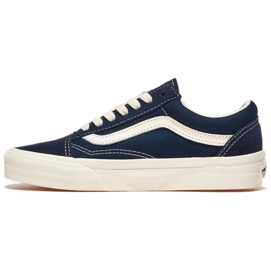 Vans Old Skool Abrasion Resistant Abrasion Resistant Low top Skateboard Shoes Unisex Blue White