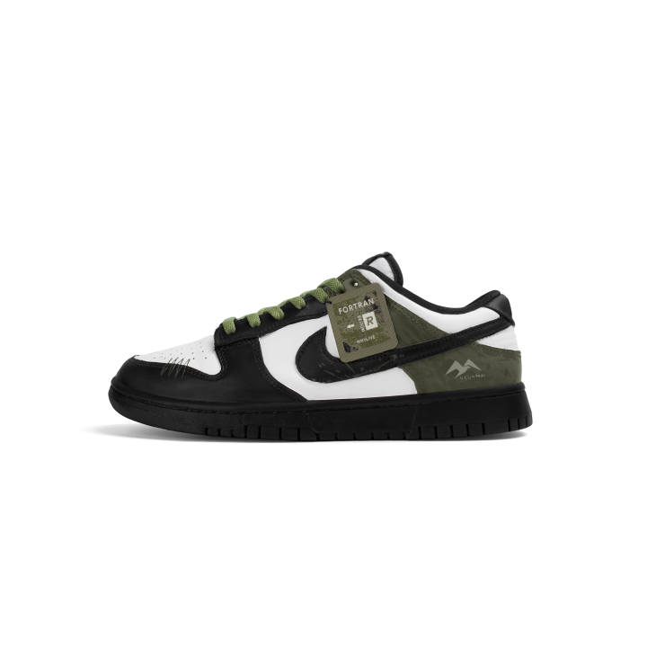 Nike Nike Dunk Abrasion Resistant Low top Skateboard Shoes Unisex Black