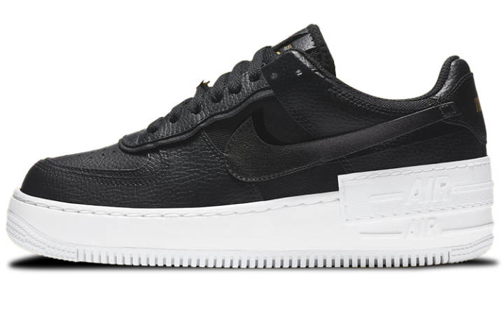 Nike Nike Air Force 1 Shadow Sneakers Black/White Women's